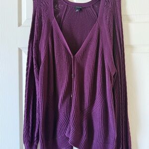 Women's Purple Sweater